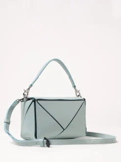 Borsa Vic Matiè in pelle con intagli origami