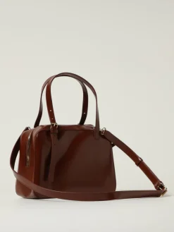 Borsa Virginie Box A.P.C. in pelle spazzolata