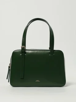 Borsa Virginie Box A.P.C. in pelle spazzolata