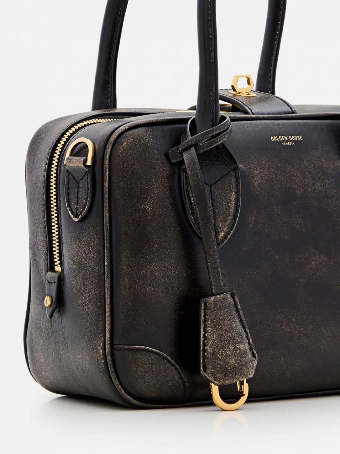 Borsa Vita Golden Goose in pelle invecchiata