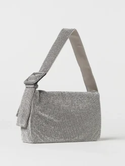 Borsa Vitty La Grande Benedetta Bruzziches in denim con strass
