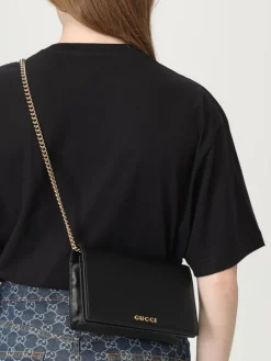 Borsa wallet Gucci in pelle palmellata