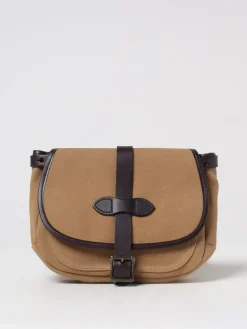 Borsa XS Field Bag Filson in Rugged Twill di cotone e pelle