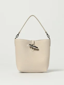 Borsa XS Le Roseau Longchamp in pelle a grana