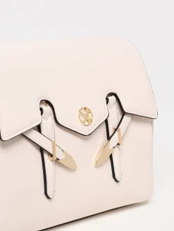 Borsa Yalis Medium Secret Pon-Pon in pelle sintetica