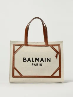 BorsaB-Army 42 Balmain in canvas e pelle