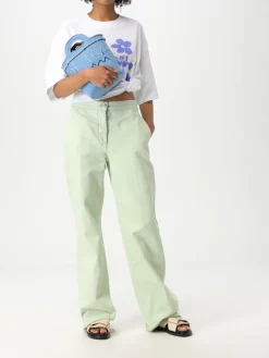 Borse a mano di jeans con fiori e logo Marni