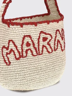 Borse a spalla Nassa in rafia Marni