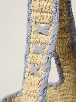 Borse a spalla Nassa piccola in rafia Marni