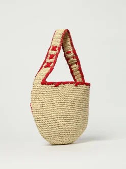 Borse a spalla Nassa piccola in rafia Marni