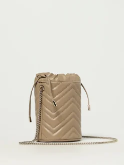 Borse GG Marmont Gucci in pelle chevron matelassè