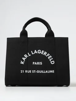 Borse tote in cotone Karl Lagerfeld