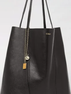 Borse Tote Spin grande Chloé in pelle