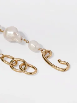 Bracciale Jil Sander in ottone e perle