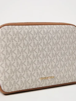 Camera bag a tracolla Bryant media con logo Michael Kors