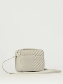 Camera bag Lou Saint Laurent in pelle trapuntata chevron