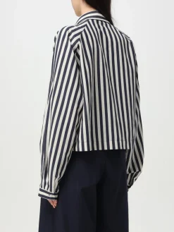 Camicia Barena in misto viscosa a righe