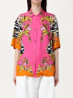 Camicia casual Versace Jeans Couture in viscosa stampata