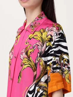 Camicia casual Versace Jeans Couture in viscosa stampata
