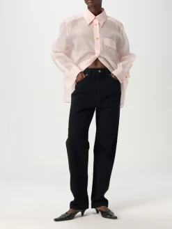 Camicia classica Khaite in seta