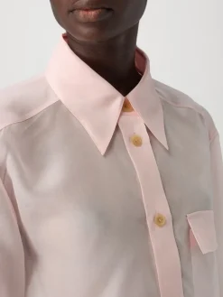 Camicia classica Khaite in seta