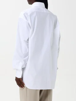 Camicia classica Moschino Couture in cotone stretch