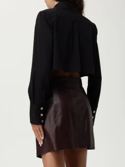 Camicia cropped Elisabetta Franchi in jersey