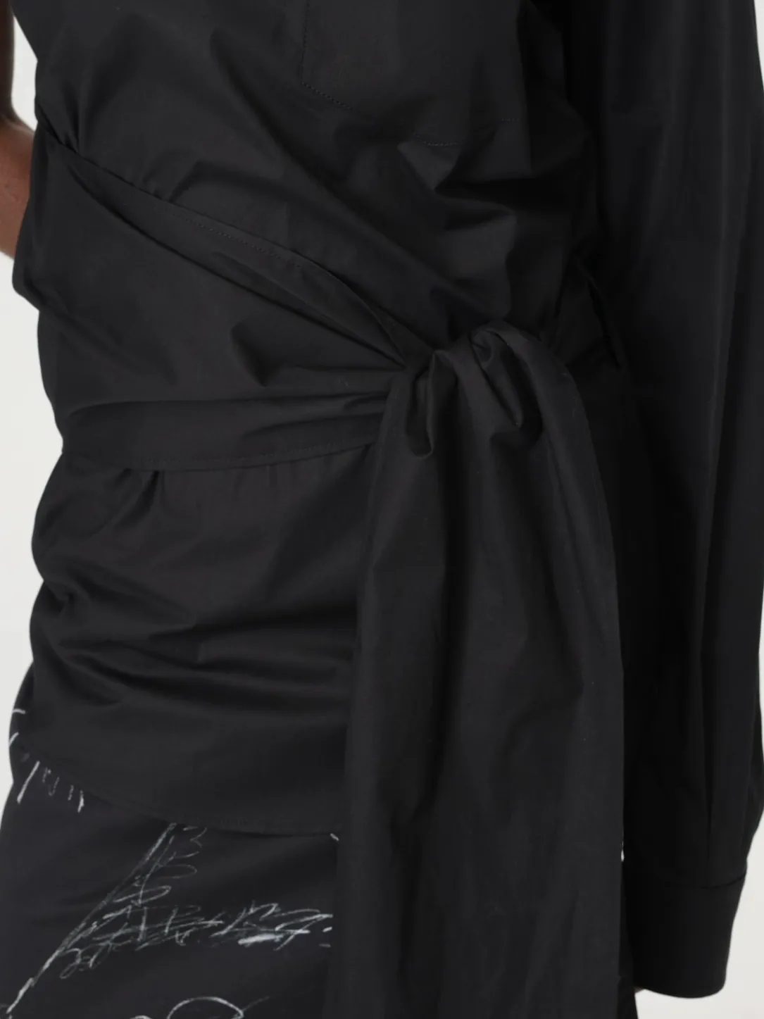 Camicia destrutturata Moschino Couture in cotone stretch