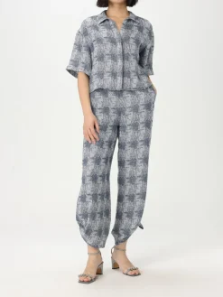 Camicia Emporio Armani in misto lino