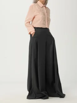 Camicia Ermanno Scervino in seta con inserti in pizzo