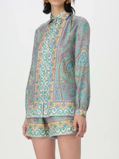 Camicia Etro in seta stampata