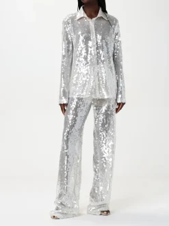 Camicia Federica Tosi in tessuto paillettato