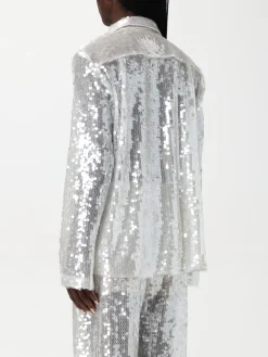 Camicia Federica Tosi in tessuto paillettato