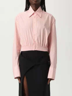 Camicia in cotone gessata Ssheena