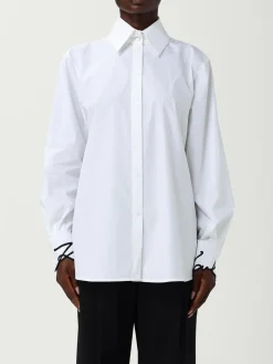 Camicia Karl Lagerfeld in cotone organico