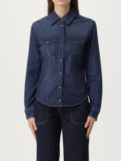 Camicia Liu Jo in denim con strass