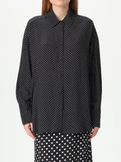 Camicia Mar De Margaritas in viscosa stampata