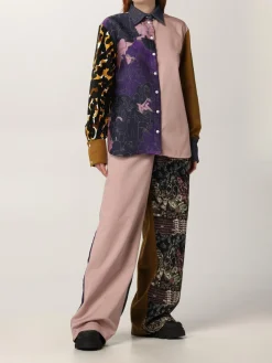 Camicia Marco Rambaldi con mix di fantasie