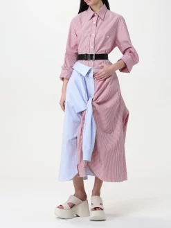 Camicia Moschino Couture in cotone a righe