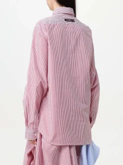 Camicia Moschino Couture in cotone a righe