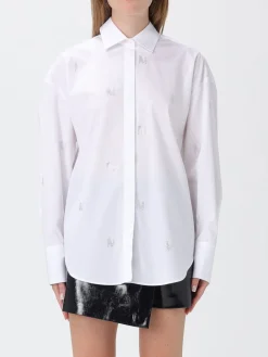 Camicia MSGM in cotone con monogram