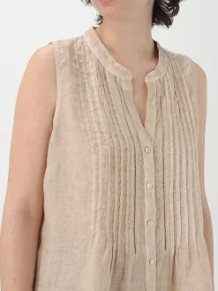 Camicia smanicata 120% Lino in lino