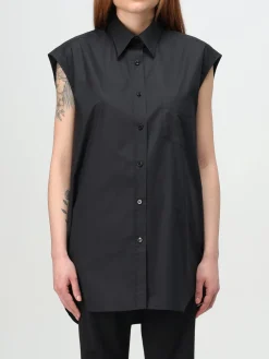 Camicia smanicata Moschino Couture in cotone