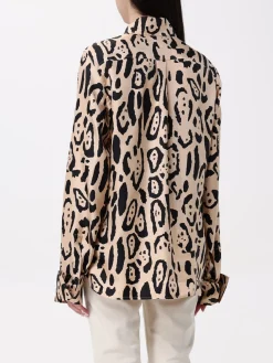 Camicia Sportmax in seta animalier