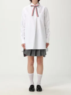 Camicia Thom Browne in popeline di cotone