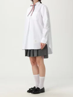 Camicia Thom Browne in popeline di cotone