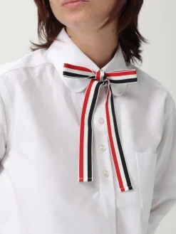 Camicia Thom Browne in popeline di cotone