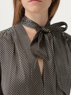 Camicia Tom Ford in seta a pois