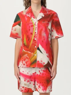 Camicia Tory Burch in cotone stretch stampato