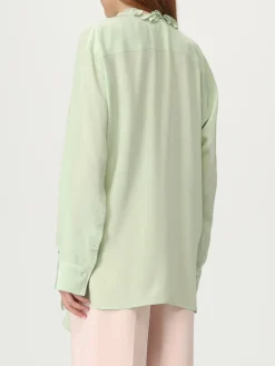 Camicia Victoria Victoria Beckham in seta con rouches